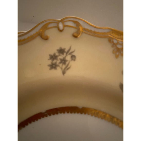 Antique Spode Felspar Porcelain Plates No. 4591 Plates Early 1800s Set of 4 - Picture 9 of 10